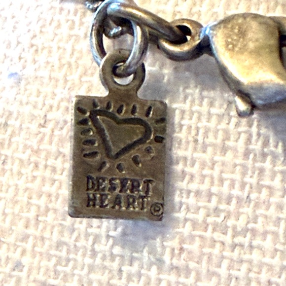 Desert Heart Charm Cluster Firefly Starfish Sand Dollar Beach Necklace - Picture 4 of 4